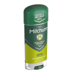 REVLON Mitchum clear gel texture close-up demonstrating smooth, invisible application benefit