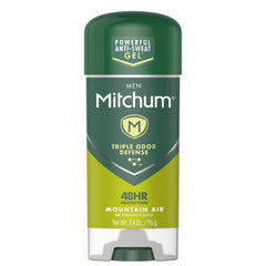 REVLON Mitchum front packaging showing product and scent for easy identification and freshness