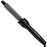 REVLON curling brush front view showing sleek design and quick styling benefit