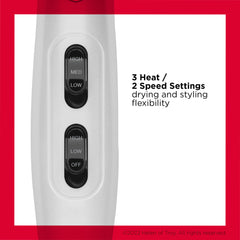 REVLON concentrator nozzle attachment for targeted styling and smoother sections