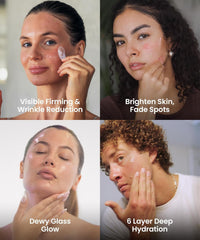 REVOMADIC jelly texture close-up highlighting lightweight hydration and plumping feel