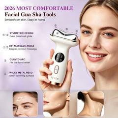 RFVDC held in hand to show compact scale and portability for travel-friendly skincare