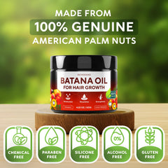 RICHGRAND scalp massage using Batana Oil to soothe dryness and promote comfort