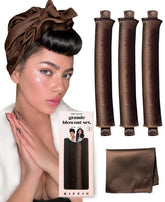 RIFFIN front packaging showing jumbo velvet rods and benefits