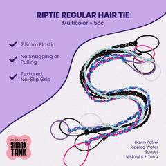 Rip Tie close-up of nylon weave highlighting smooth texture and gentle grip
