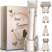 Risina front packaging showing full 5-in-1 groom kit and benefits