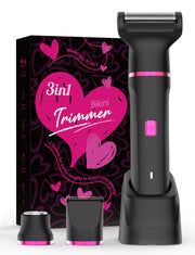 Risina front view showing sleek black body and pink accents, stylish and functional