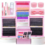 RITALASH front packaging of the full cluster lash kit showing contents and benefits