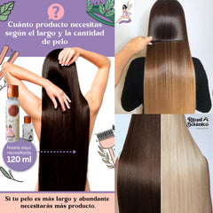 Ritual Botánico application step by step demonstrating easy at‑home use and results