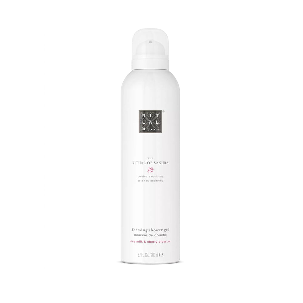 RITUALS front bottle view showing elegant white packaging and product name, adds bathroom style