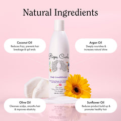 Rizos Curls ingredient close-up with coconut and shea representing hydration