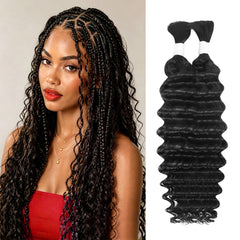 RIZZGYATT front packaging showing boho braid pack and easy-install benefit