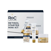 RoC kit front packaging showing product trio and benefits