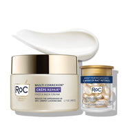 RoC jar front view showing product for firmer-looking neck