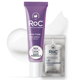 RoC eye cream jar front showing packaging and clear product benefit