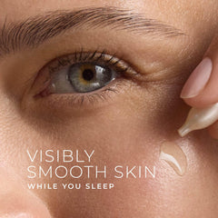 RoC capsule close-up showing silky serum texture and smooth application