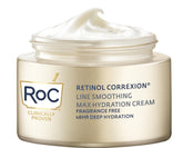 RoC jar front view showing label and compact travel-friendly benefit