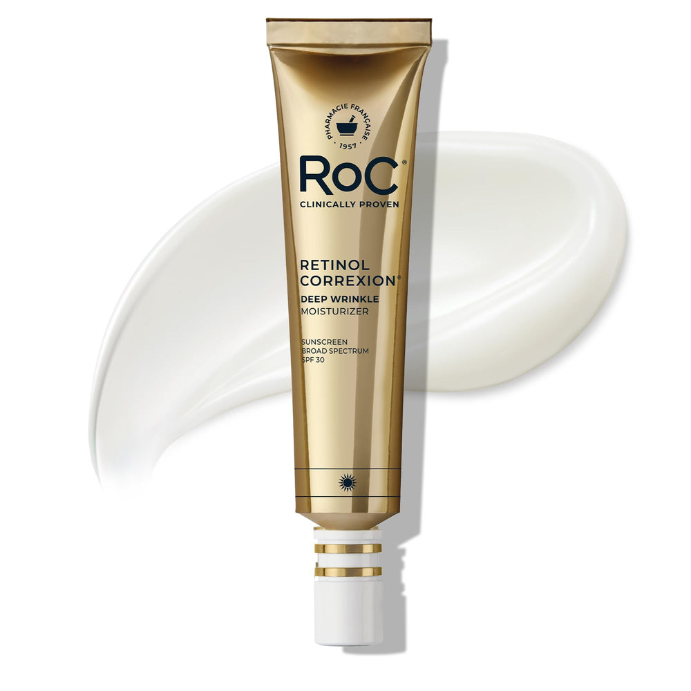 RoC front packaging showing the 1 oz tube and product benefit