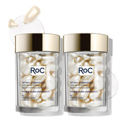 RoC front packaging showing 80-count jumbo benefits and travel-friendly format