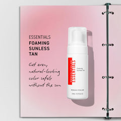 Rodan + Fields foam dispensing from pump for quick-drying application benefit