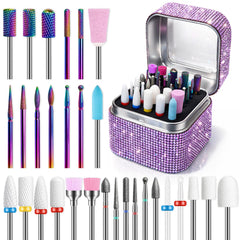 Rolokit front packaging showing the complete 30-piece bit set and holder, professional organization benefit