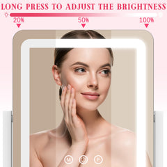 ROLOVE detachable magnifying mirror close detail for precision grooming