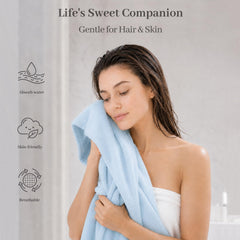 ROLSHOL detailed cotton terry texture highlighting absorbent loops