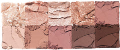rom&nd palette close-up of pan texture highlighting blendable finish
