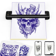 Rongta front view showing compact stencil printer and easy handling benefit