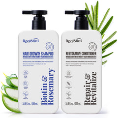 RootStim front packaging showing set and benefits for fuller hair