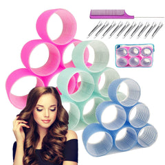 ROPİKIS front packaging showing jumbo roller set and included accessories for easy styling