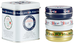 ROSEBUD SALVE next to wallet showing compact 0.8 oz travel convenience benefit