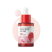ROUND LAB front-facing ampoule bottle showing label and sleek packaging benefit clarity