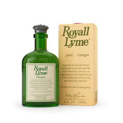 ROYALL LYME front bottle shot showing classic splash bottle and generous 8 fl oz size