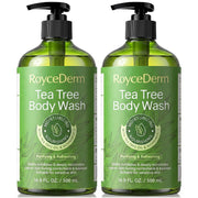 Roycederm front bottle showing label and clean presentation benefit