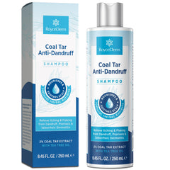 RoyceDerm front bottle showing product branding and benefit of scalp relief