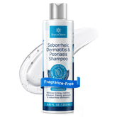 Roycederm front bottle showing label and pump for clear product identification and easy use