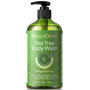 Roycederm front packaging showing 16.9 fl oz bottle and clear branding for easy recognition