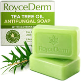 Roycederm front packaging showing medicated antifungal bar benefits