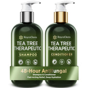 Roycederm front packaging showing dual shampoo and conditioner benefits