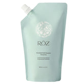 RŌZ refill pouch front view showing product branding and volume benefit