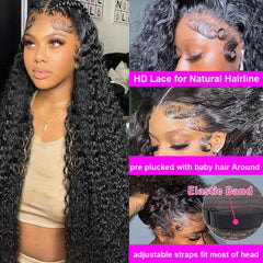 Rozilo deep wave texture detail showcasing bounce and natural movement