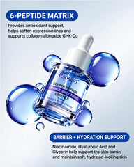Rsosiso close-up of serum texture highlighting lightweight, fast-absorbing feel