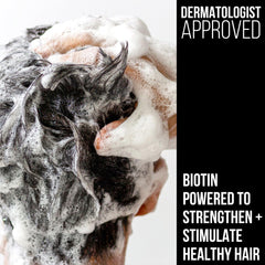 RUGGED & DAPPER ingredients display with biotin and argan oil for nourishment