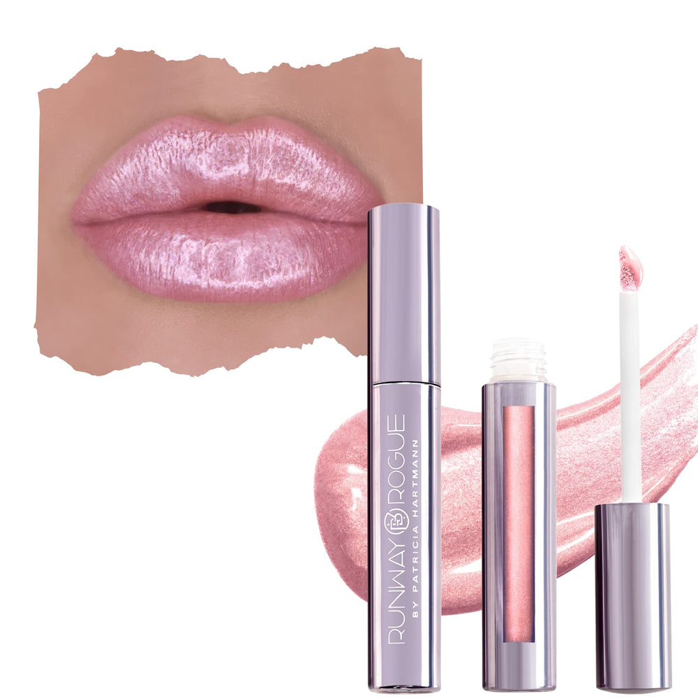 Runway Rogue front packaging showing Catwalk pastel-pink gloss and branding