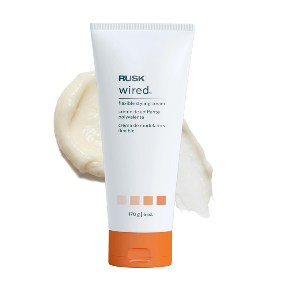 RUSK front packaging showing 6 oz tube and product benefit