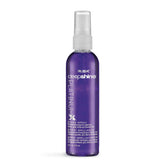 RUSK front view of PlatinumX spray showing sleek packaging and product identity