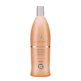 RUSK front bottle showing 35 oz size and professional finish benefit