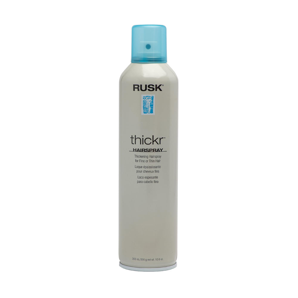 RUSK front packaging showing bottle and clear product benefits for easy identification