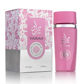 SAADAH Yarah front bottle showing elegant pink design and gift appeal